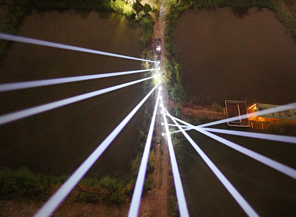 Outdoor Waterproof Laser Beam Moving Head Light 2 Lumière principale mobile imperméable extérieure de faisceau laser 2