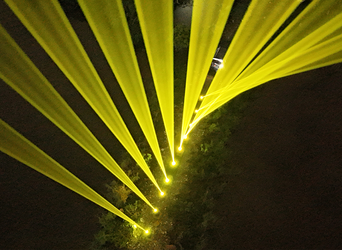 Outdoor Waterproof Laser Beam Moving Head Light 1 Lumière principale mobile imperméable extérieure de faisceau de laser 1