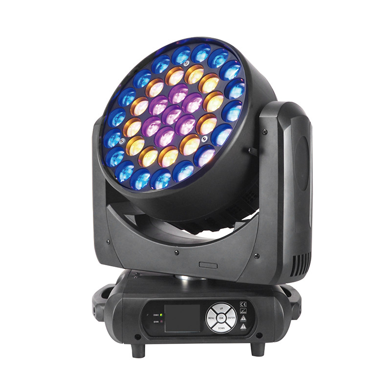 LED Moving Head 37pcs 15W RGBW 4-en-1 LED