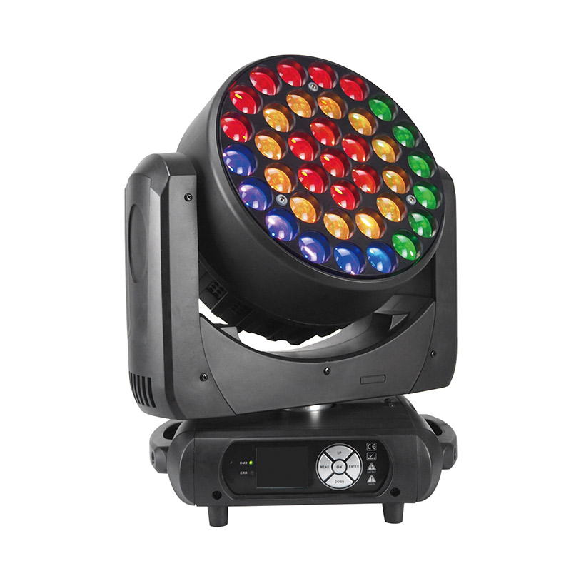 LED Moving Head 37pcs 15W RGBW 4-en-1 LED