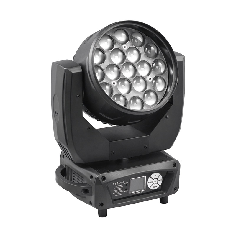 LED ZOOM BEAT WASH19PCS 15W BGBW 4-en-1