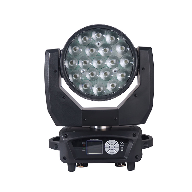 LED Moving Head 19pcs 15W RGBW 4-en-1 Version de rétroéclairage LED.MP4