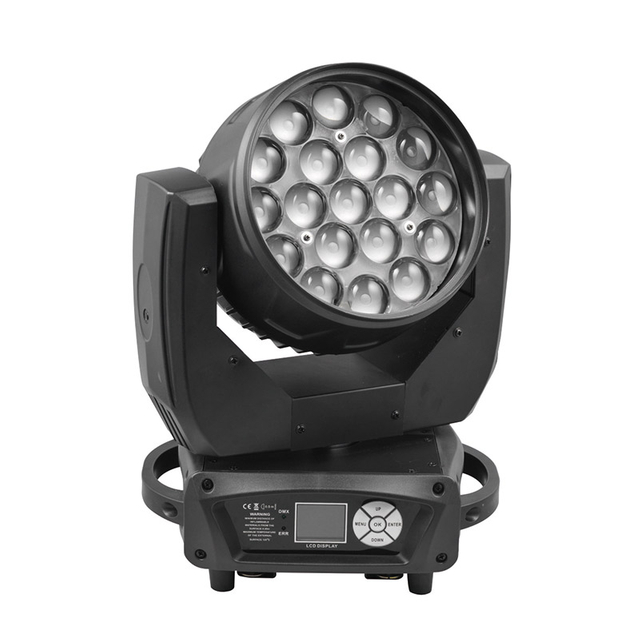 LED ZOOM BEAT WASH19PCS 15W BGBW 4-en-1
