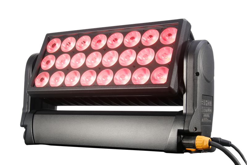 Étanche 24x15W RGBW LED extérieur de lavage mobile