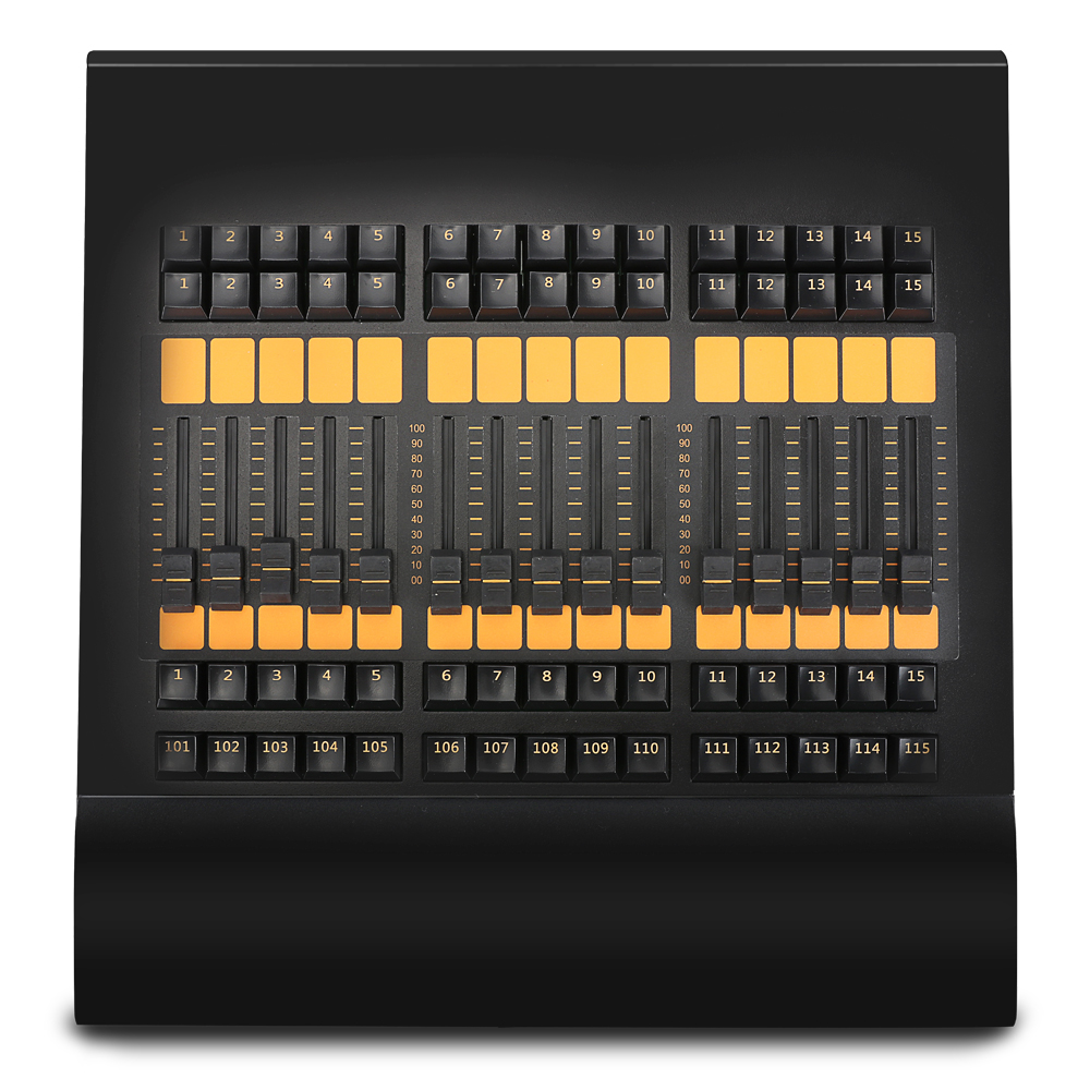Escoupe d'extension de la console 4-DMX 15-FADER pour les événements